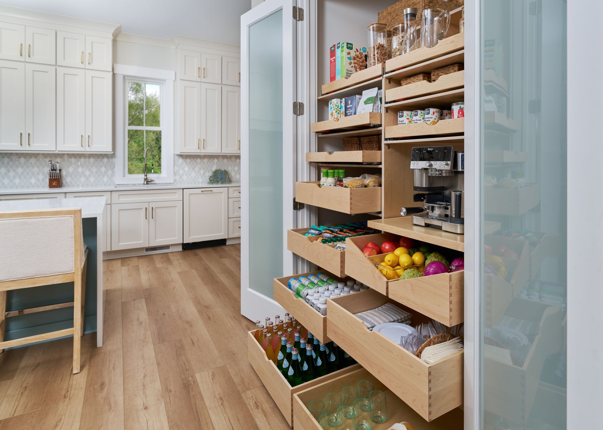 Custom Pantry Solutions & Glide-Out Shelves